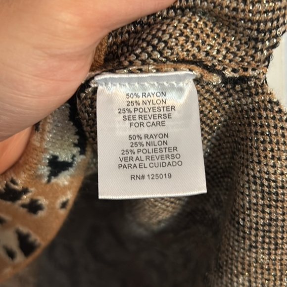 NWT Jospeh A Leopard Print Sweater - Picture 5 of 5